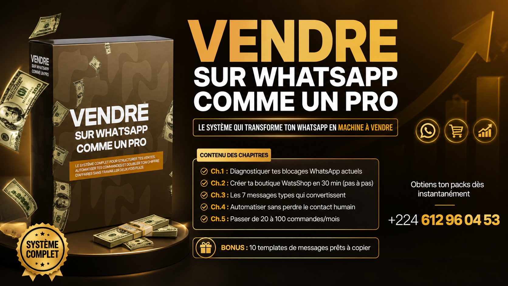E-book Vendre sur WhatsApp comme un Pro