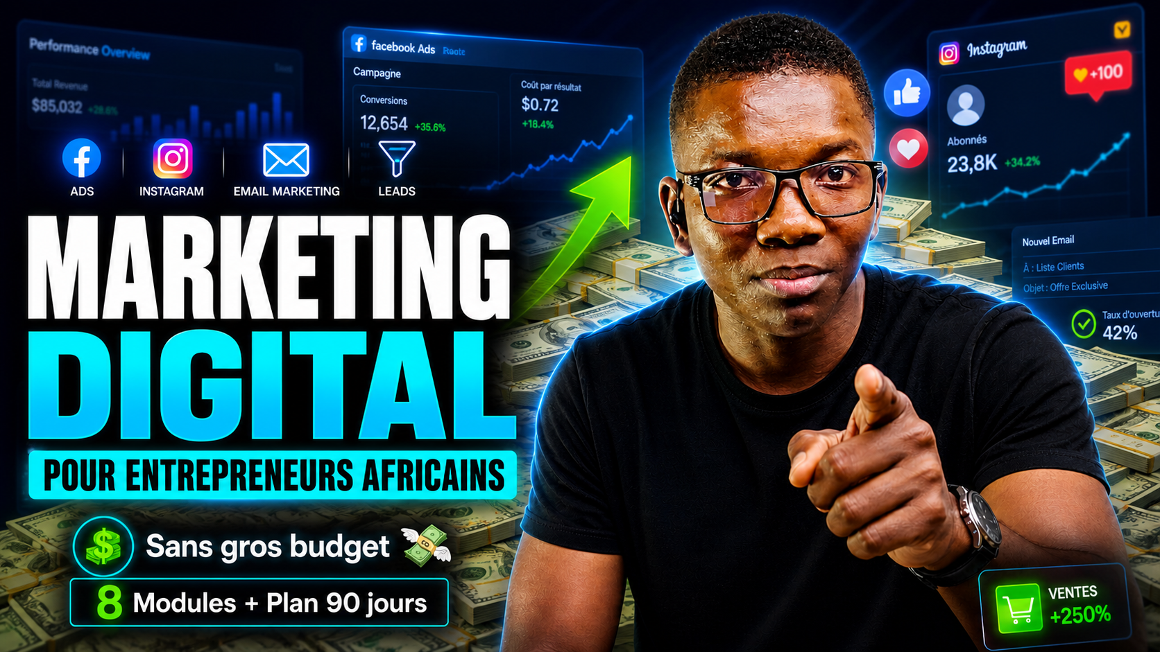 Formation Marketing Digital pour Entrepreneurs Africains